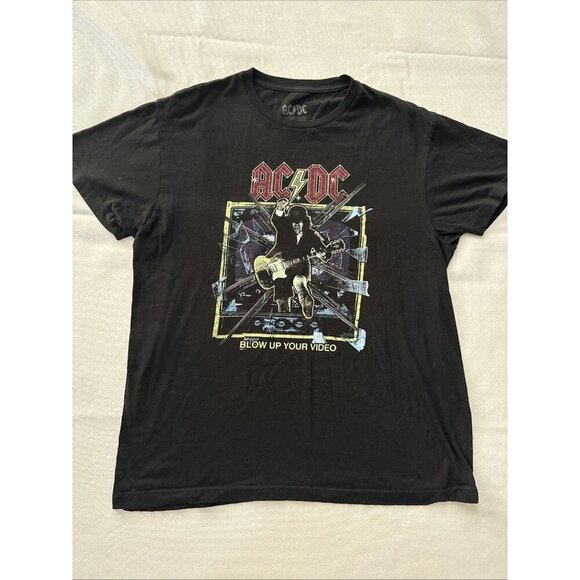 Vintage AC/DC tshirt teeshirt. Size L - Picture 1 of 7